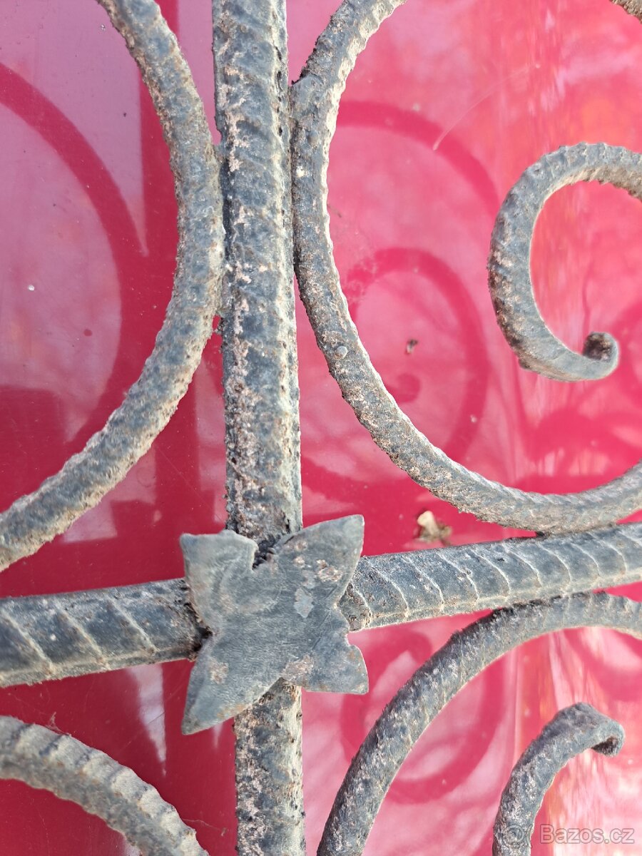 Mříz do výplně vchodových dveří 118x33 - 7