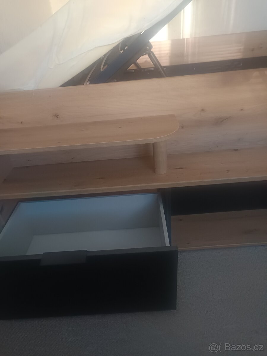 Prodám funkční rozkládací postel - 7