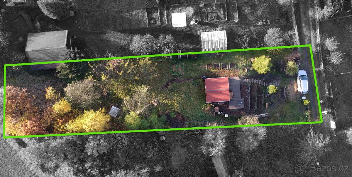 Prodej zahrady s chatkou, 534 m², Děčín - 7