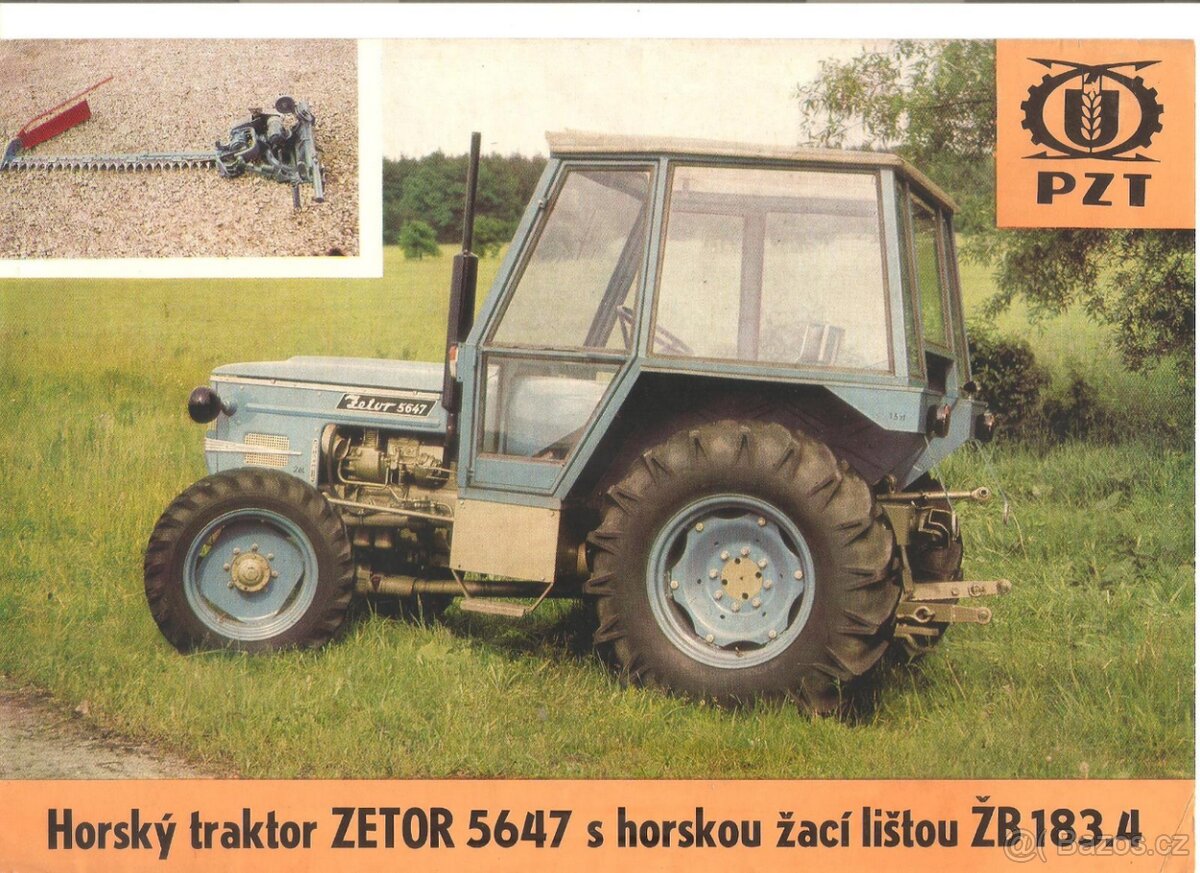 Manžetová náprava ze Zetoru 5647 Horal - 7