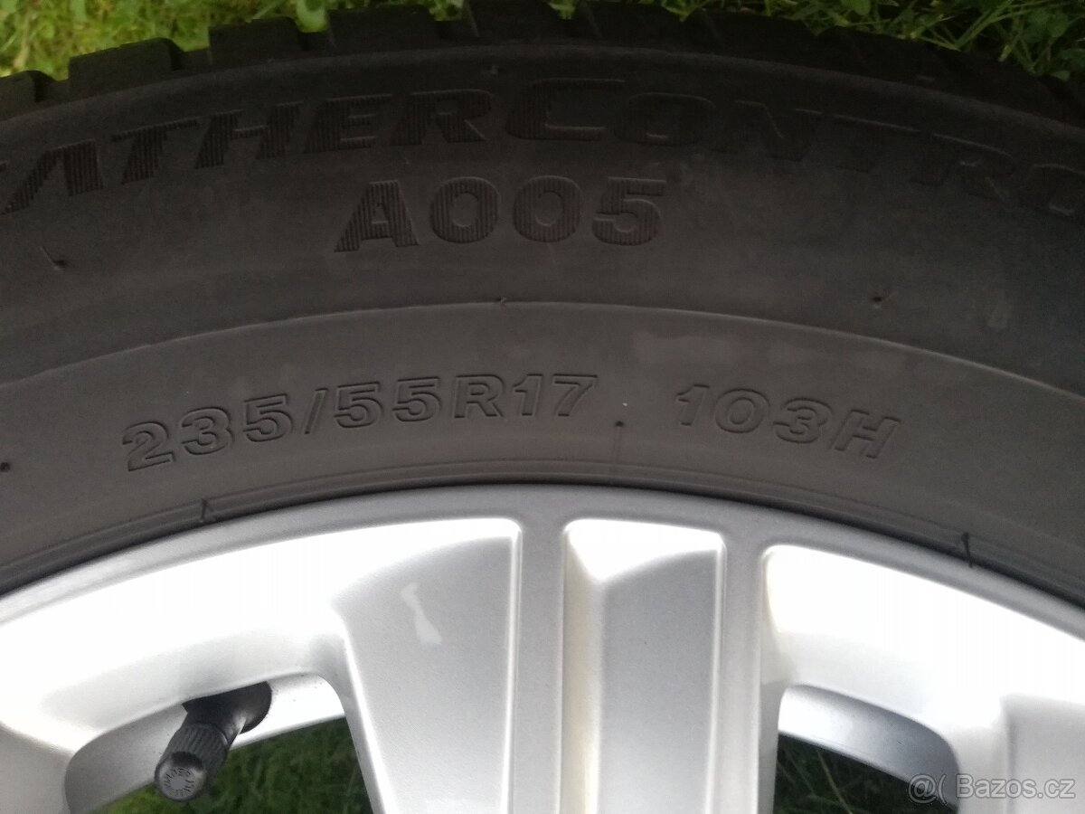alu VW T7 17" zimní 235/55/17 Bridgestone - 7