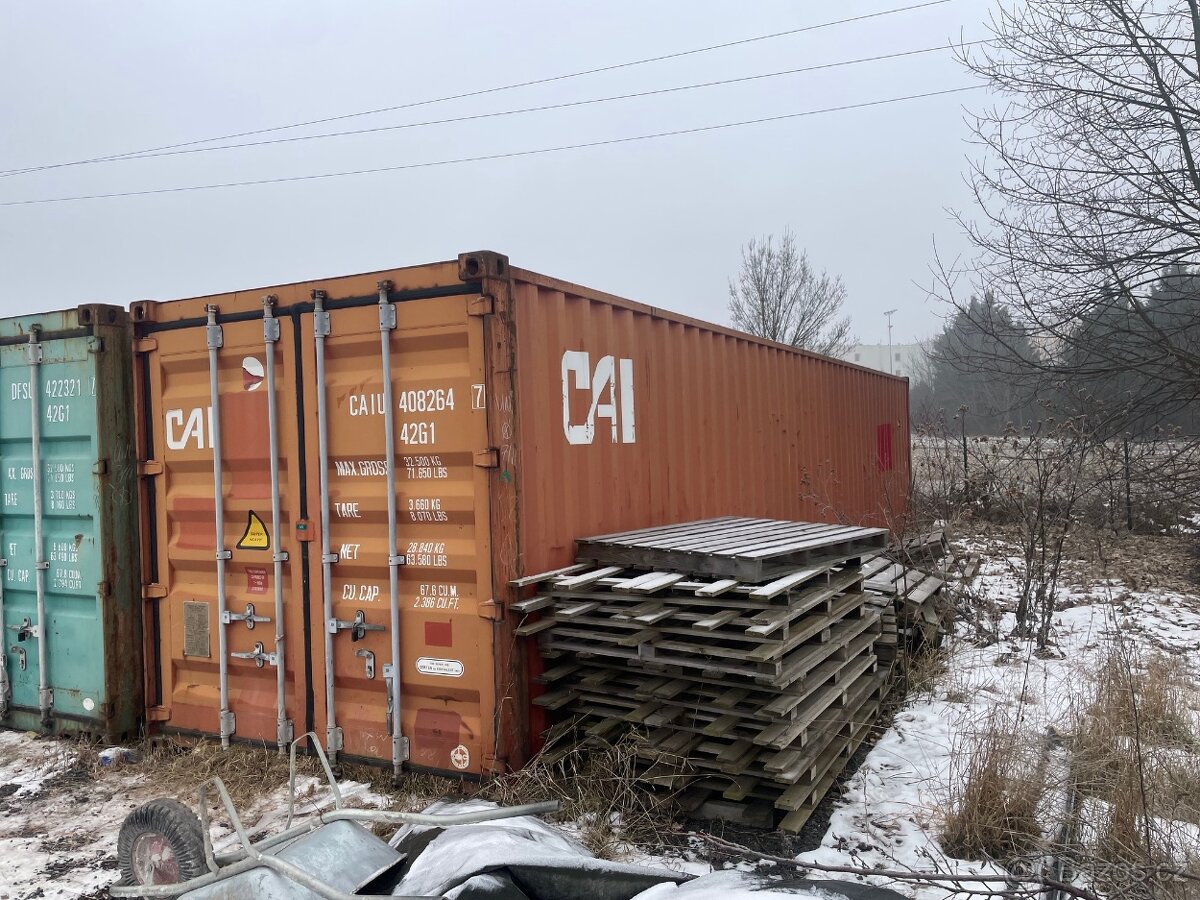 Prodej lodních kontejnerů 40" - 7
