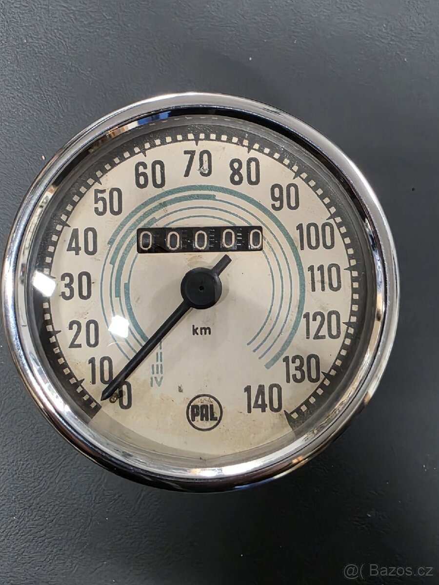 Tachometr Jawa kývačka půlbuben - 7