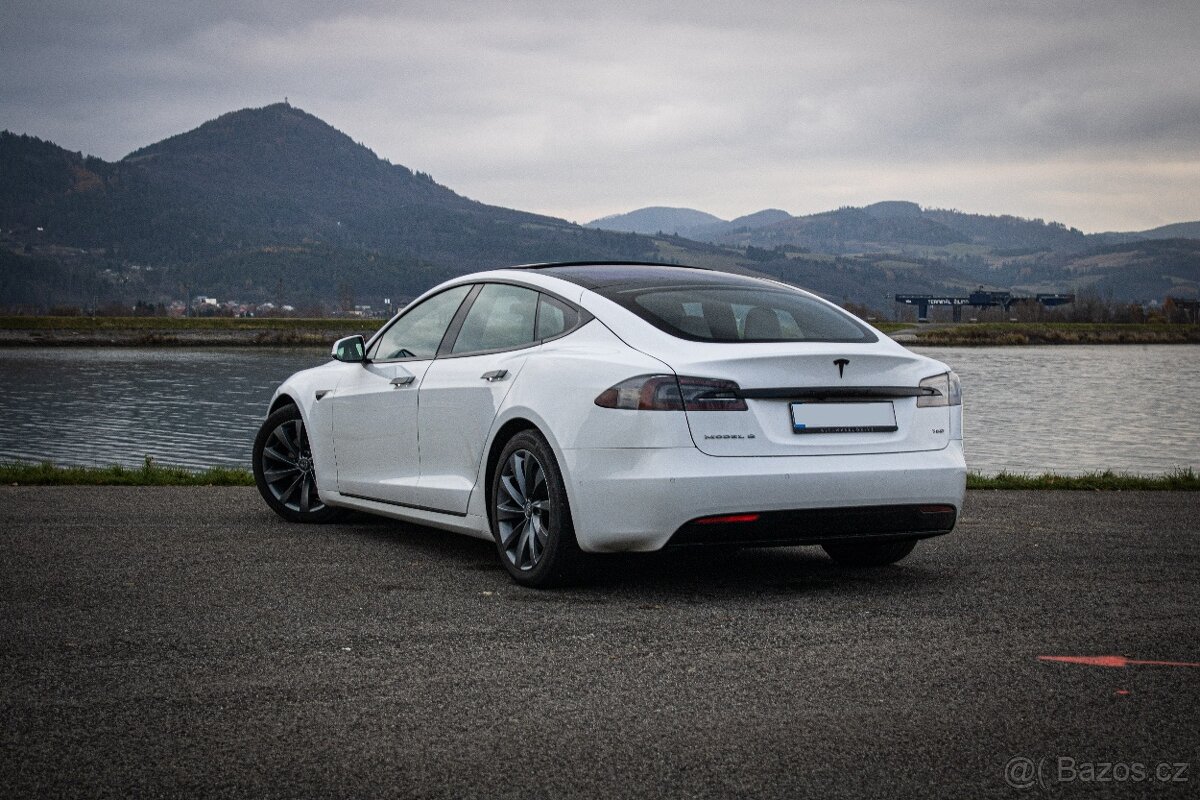 Tesla S 75D Free Supercharging, SOH 92%, Vzduch, Panoráma - 7