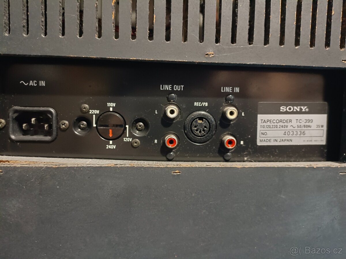 SONY TC-399 + doplňky - 7