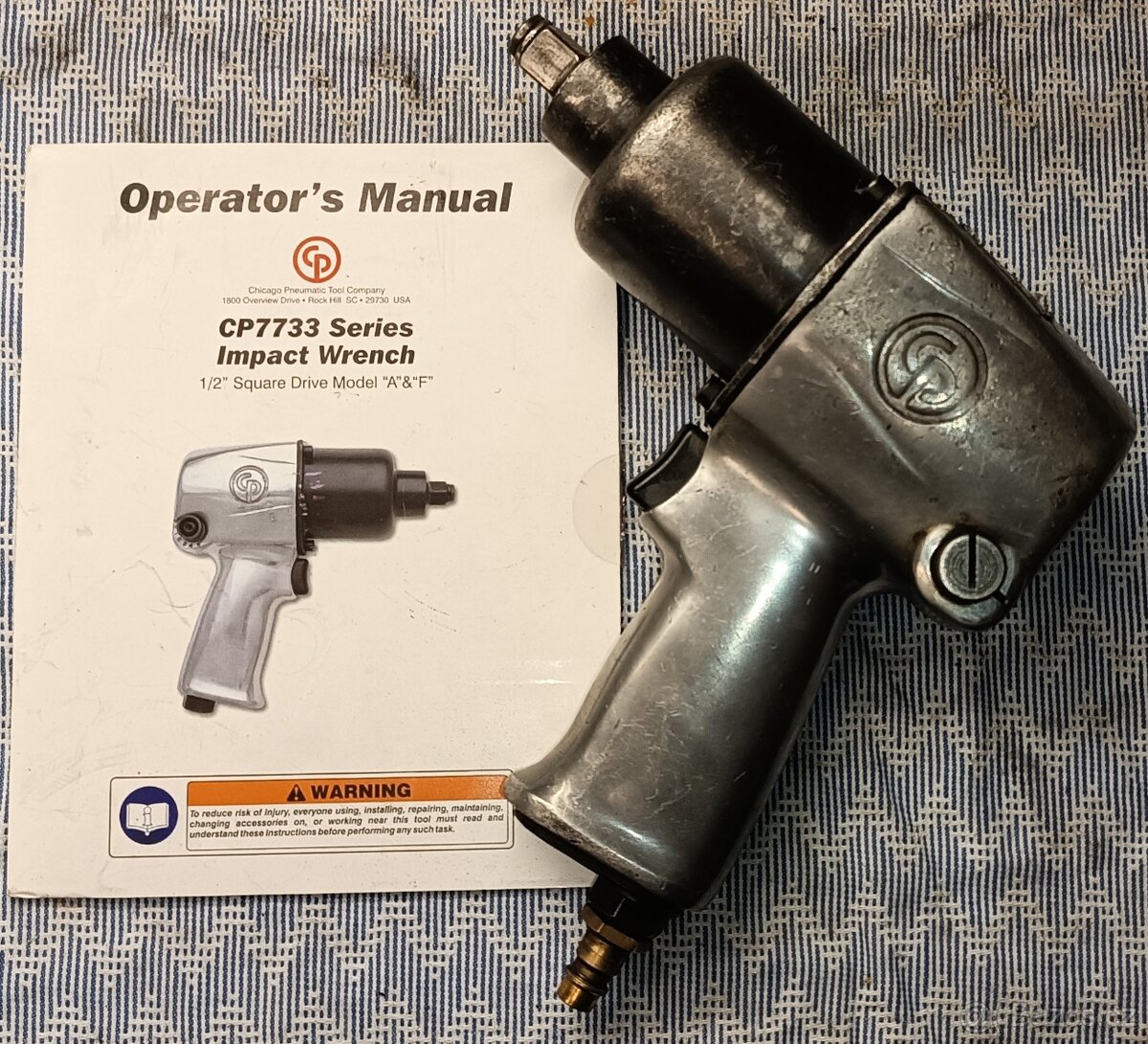 Pneumatický příklepový utahovák CHICAGO PNEUMATIC CP7733 - 7