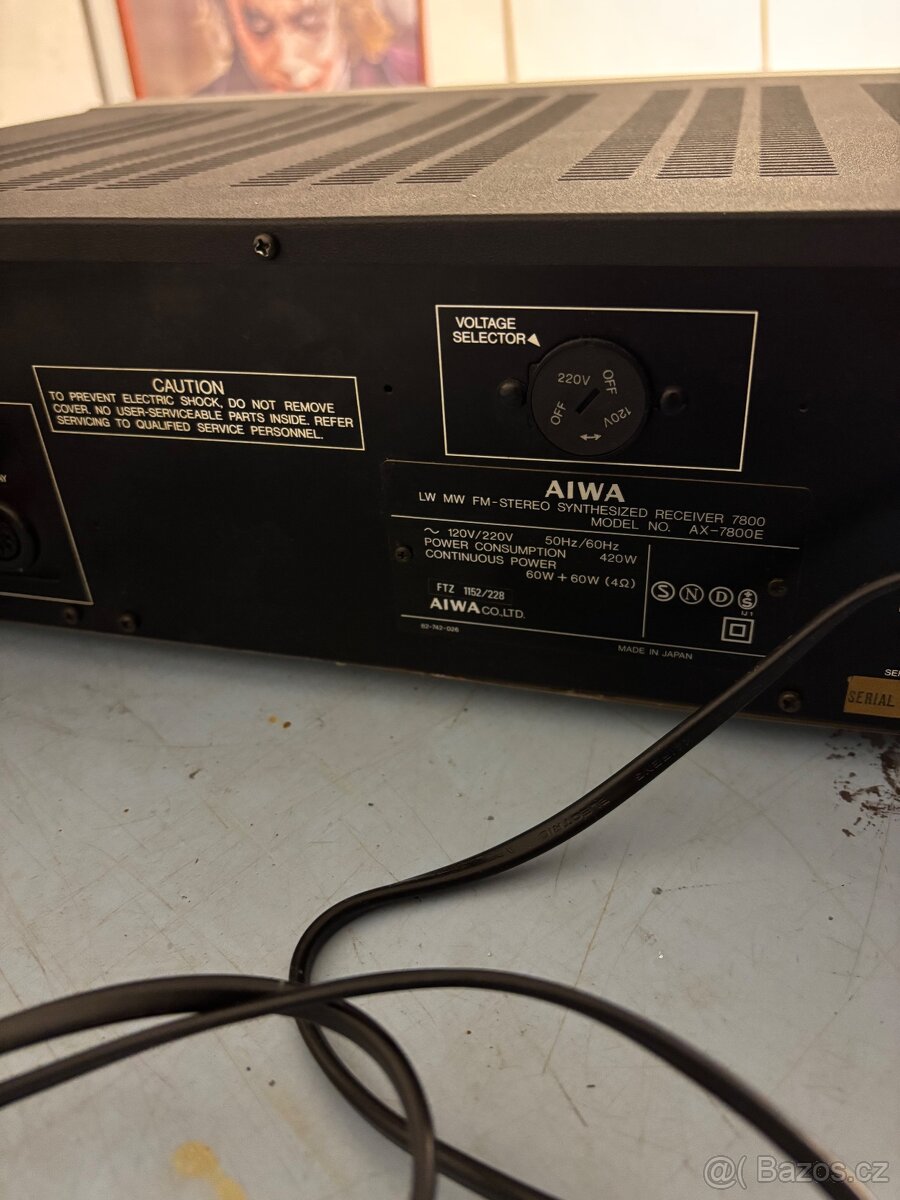 Receiver zesilovač AIWA 7800 - 7