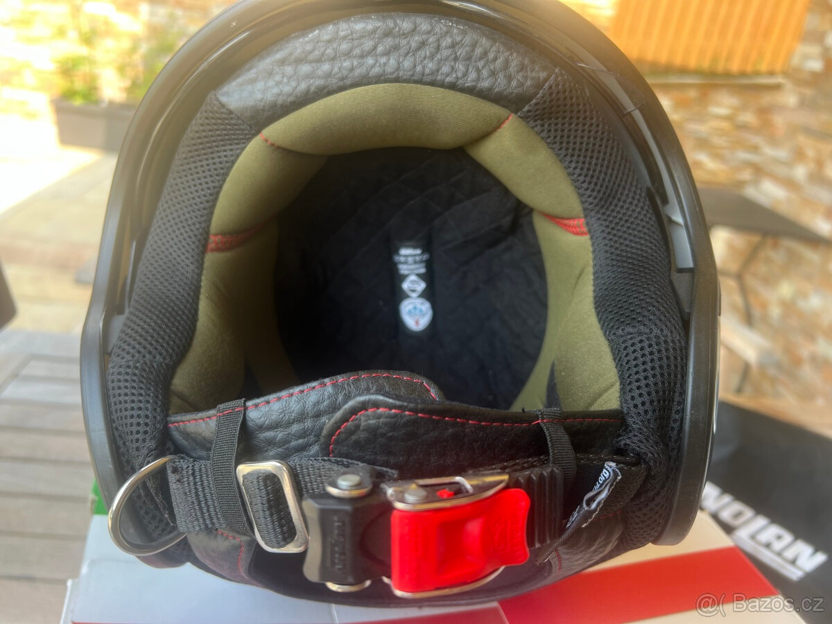 Helma Jet Nolan N21 Tricolore 31 Metal White S - 7