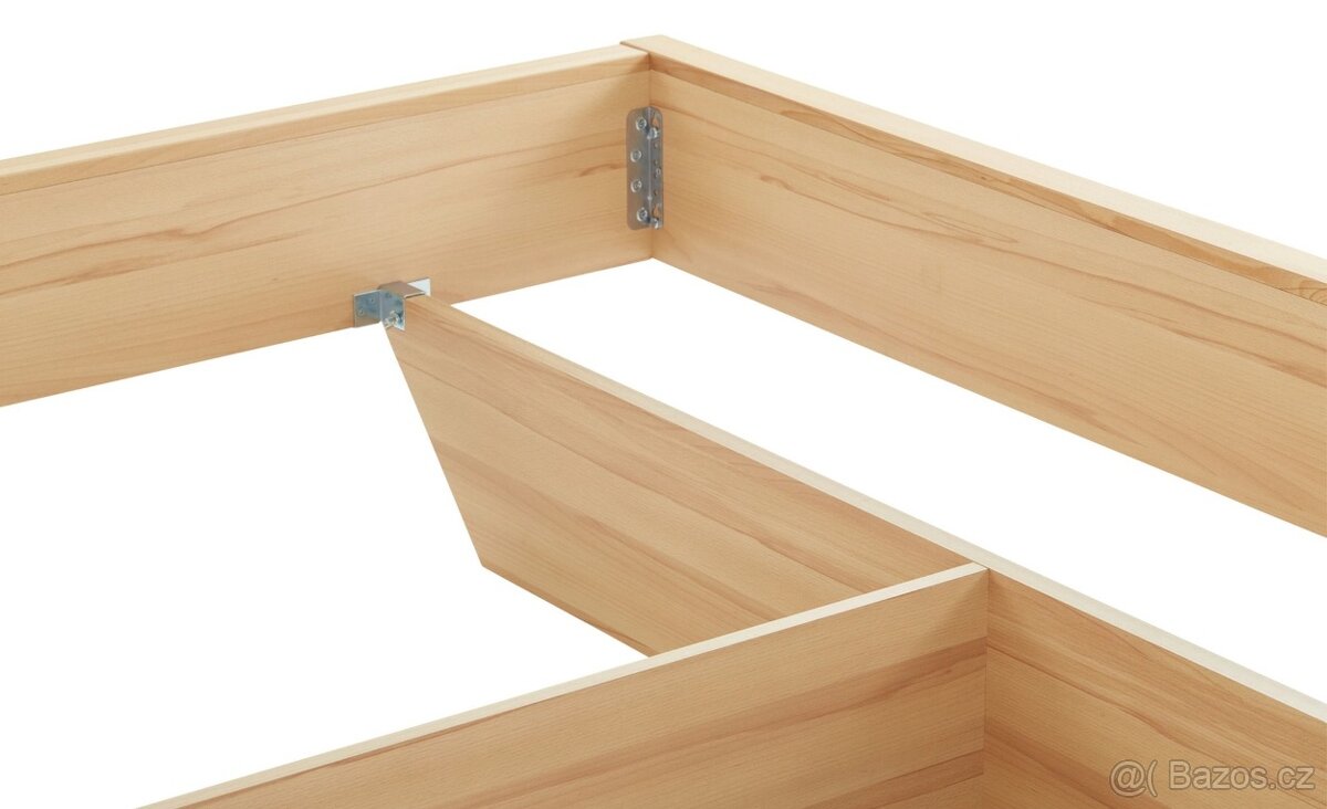 Postel z masivu buk berlin Germany 140 cm - 7