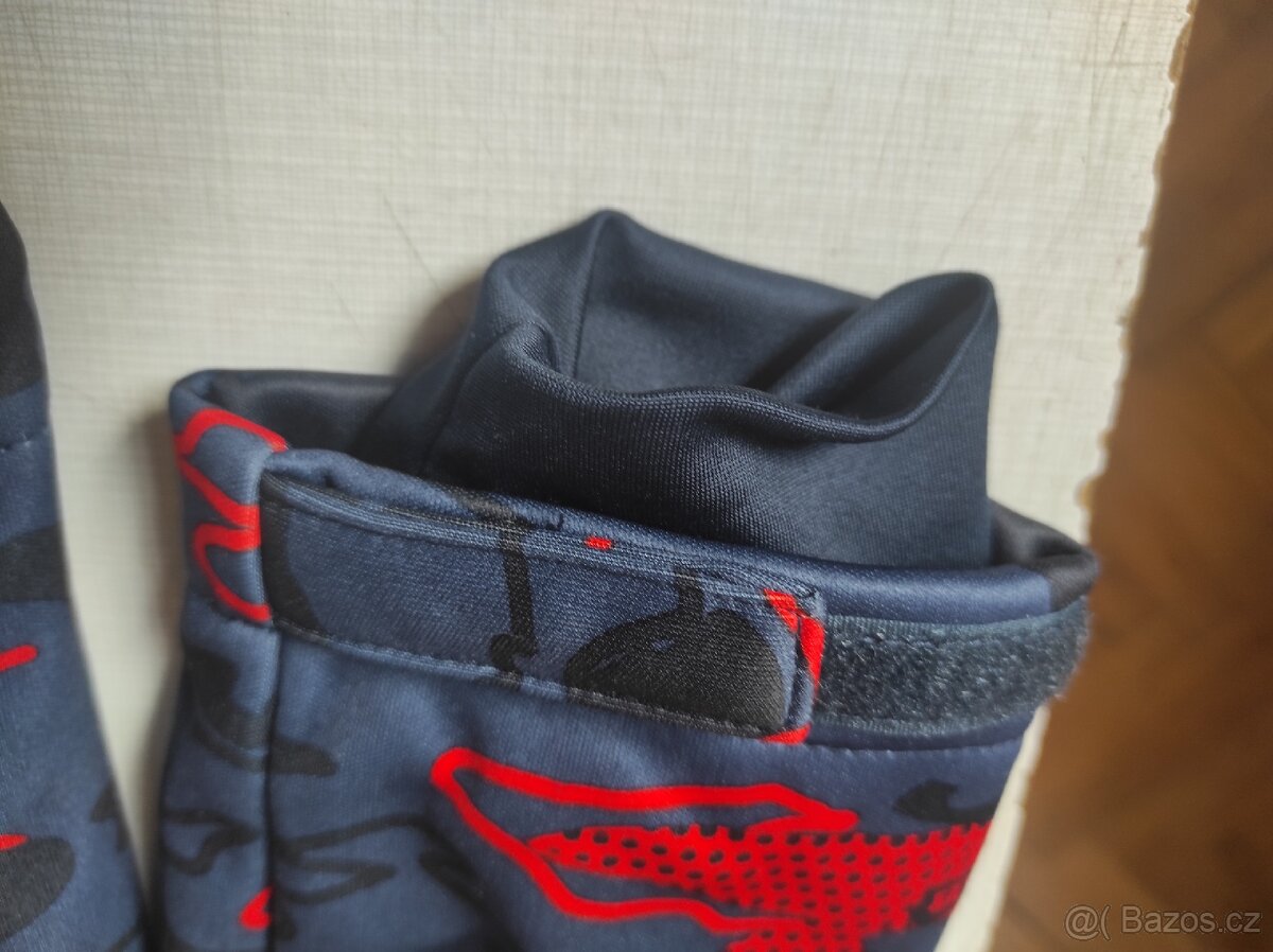 Softshellová bunda s kapucí Rocktrail, nová, vel 146-152 - 7