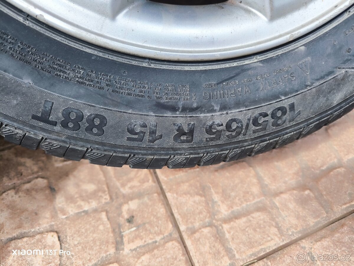 Alu kola 5x110+letní pneu 185/65 R15 (na max dojetí) - 7