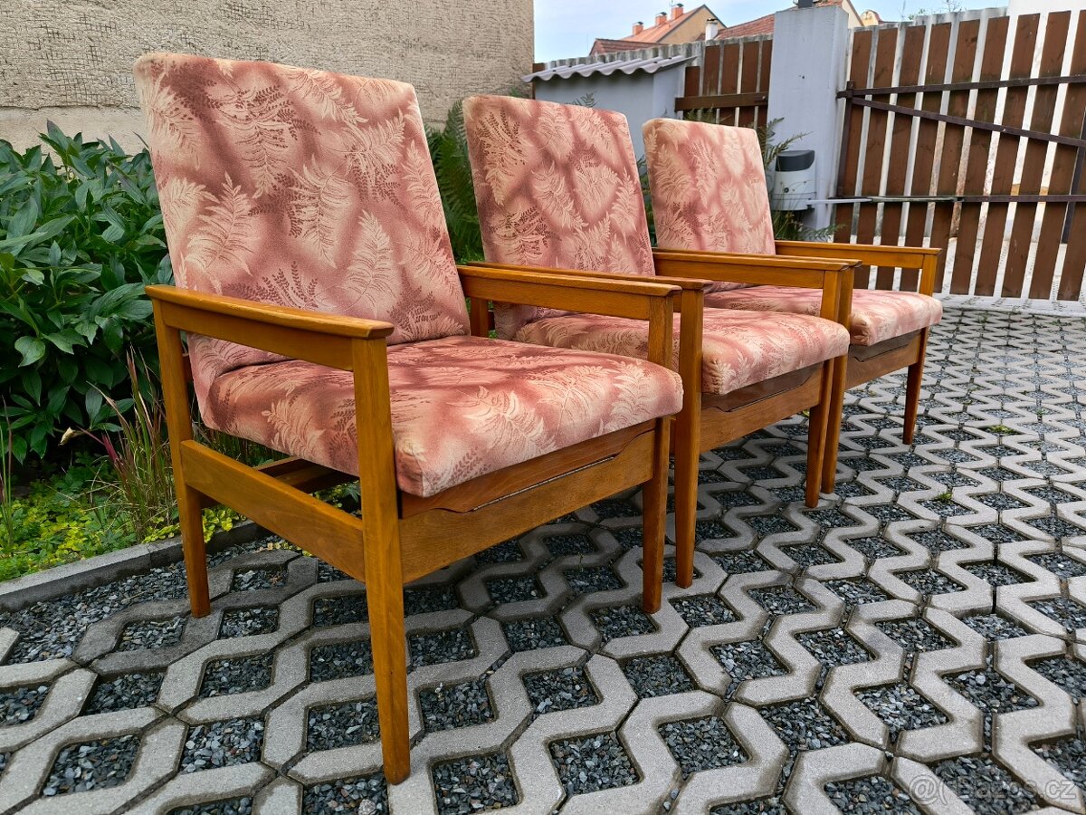 Retro křesla Belmondo - Nový Domov n.p. - 70. léta - 7