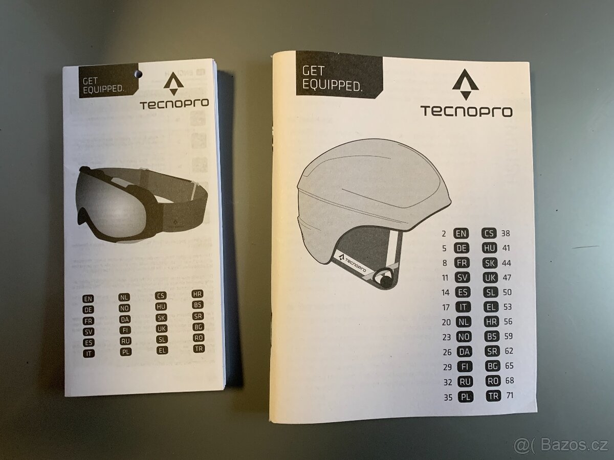 PRODÁM DĚSTKOU HELMU TECNOPRO, VELIKOST 48, JAKO NOVÁ - 7