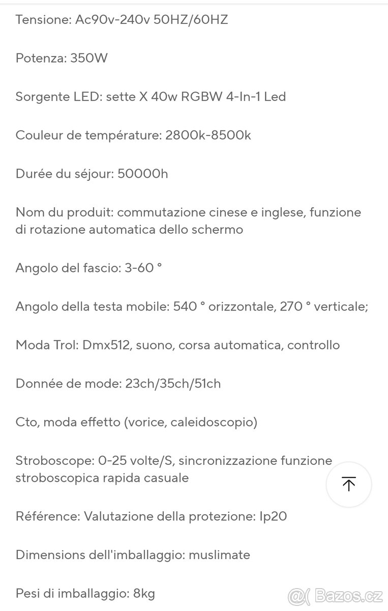 2 kusy mini led 7x40w - 7