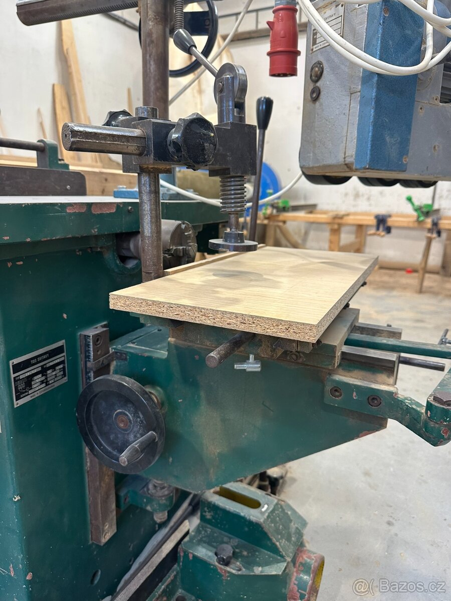 Kombinovaná pila / frézka / dlabačka + posuv (TOS Svitavy) - 7