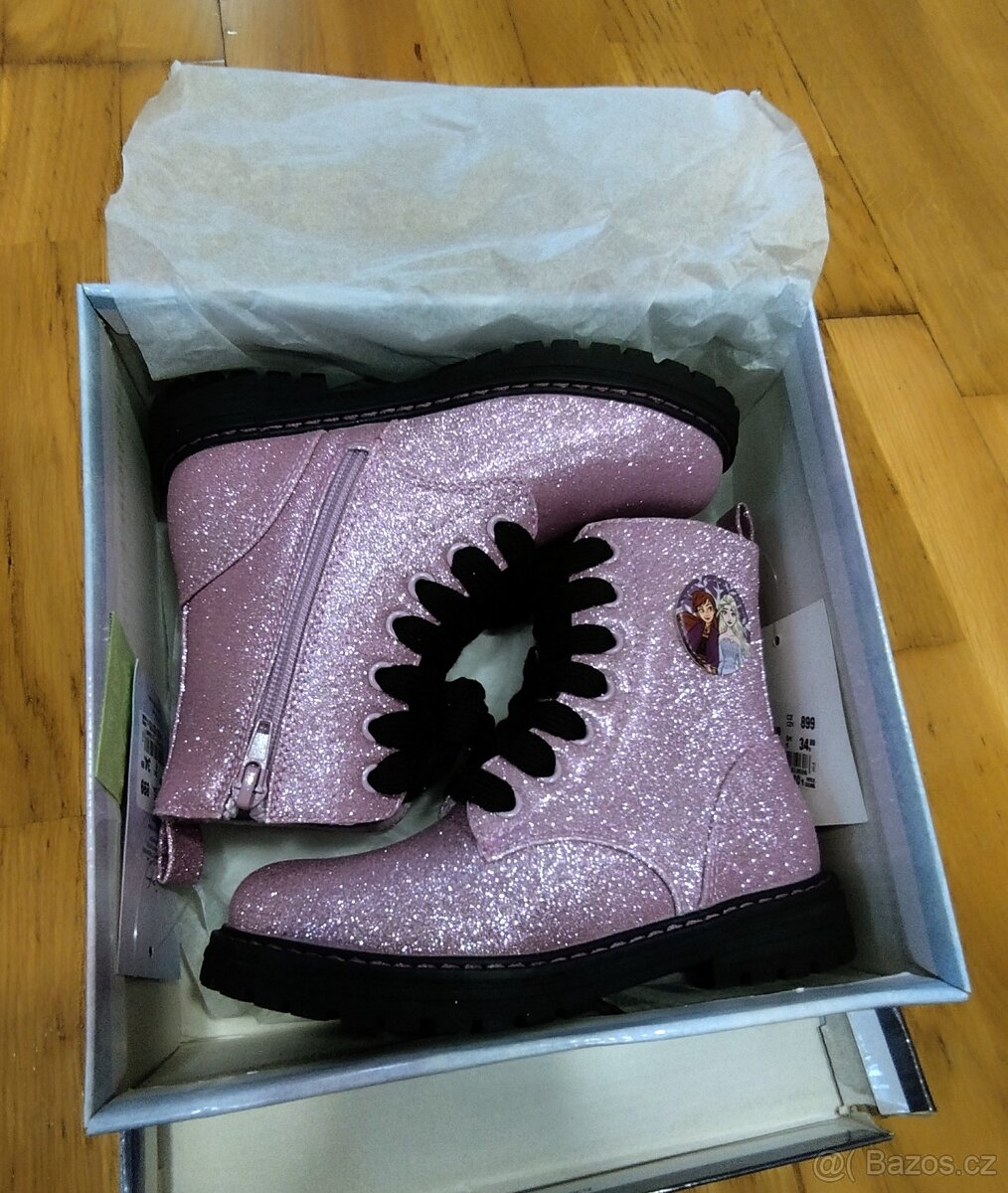 Dívčí boty Frozen vel 29 nenošené - 7