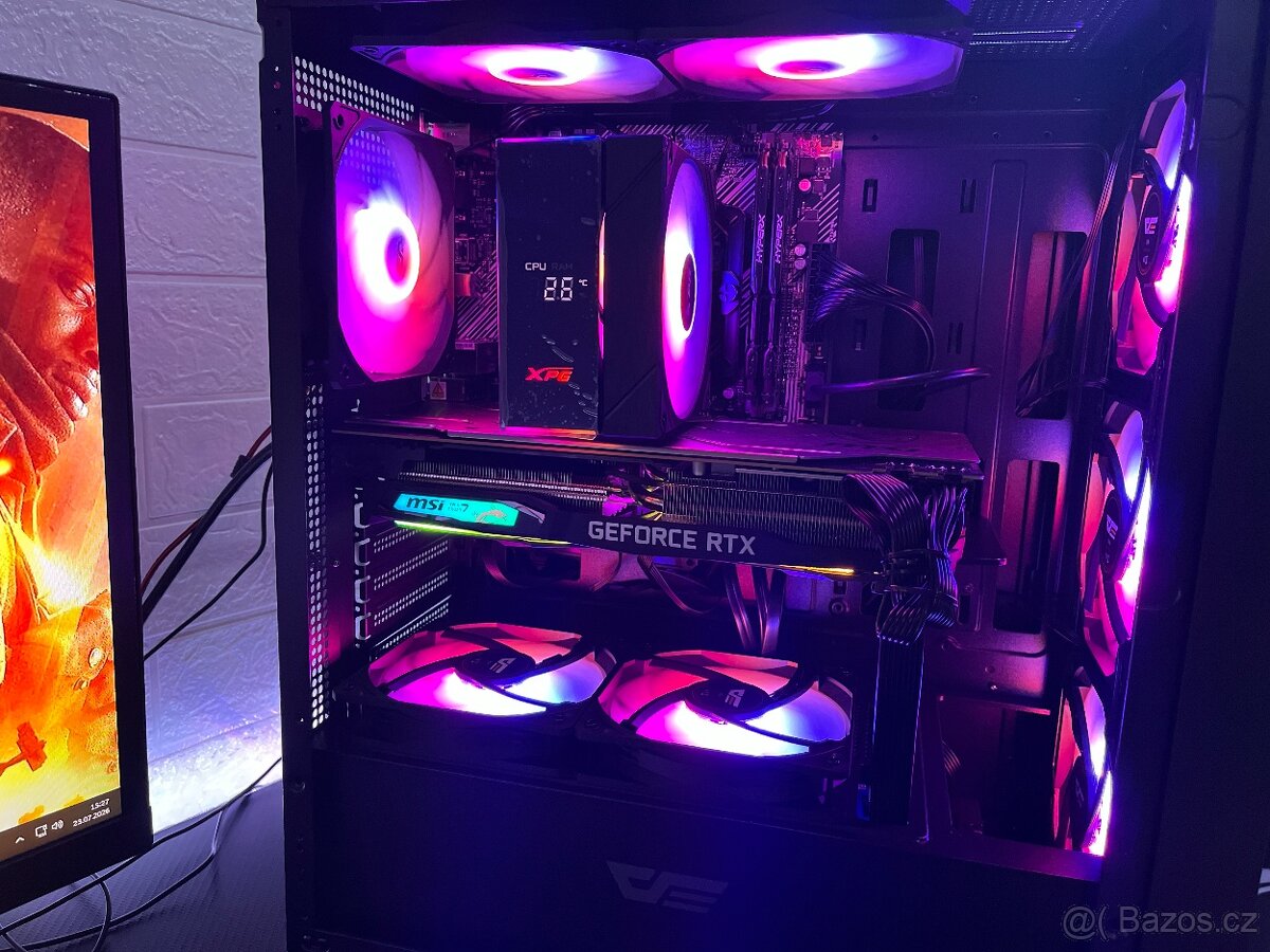 Herní Počítač|Ryzen 5|RTX 2070 GAMING 8Gb|Záruka| - 7