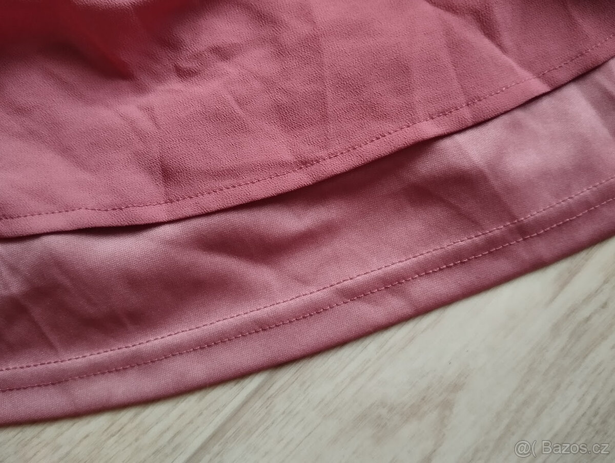 Šaty vel.XL MIUSOL starorůžové N.O.V.É. - 7