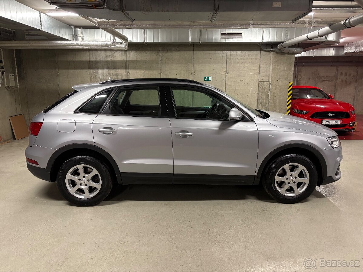 Audi Q3 2.0 TDI/110 kW/6°manuál/servis. kn./navi/ČR/194 tkm - 7