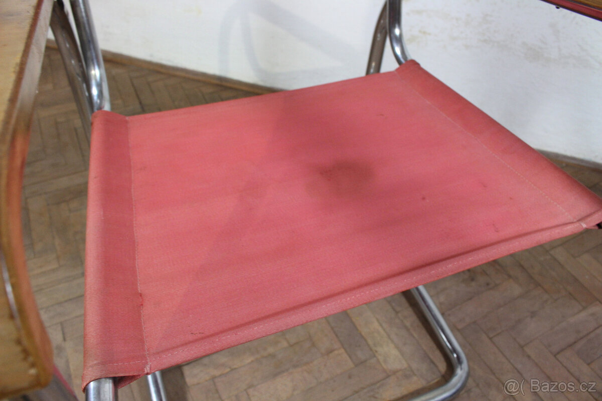 křesla H-80 + stolek,Jindřich Halabala - 7