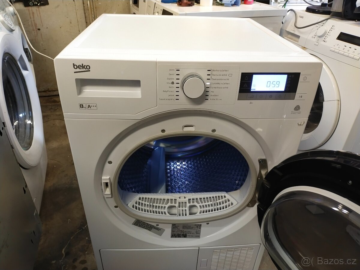 Prodám plně funkční digitální sušičku zn. BEKO--8 kg--DOVEZU - 7