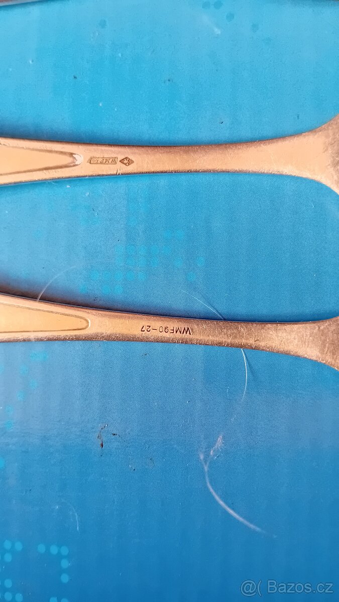 Secesní sada rybích příborů WMF - 7