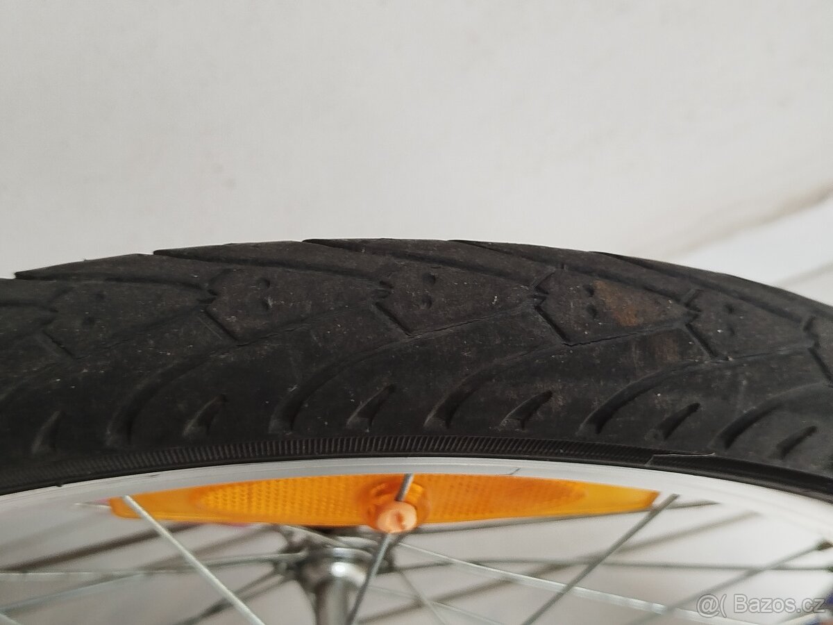 Dětské růžové kolo velikost 5-7 let - 7