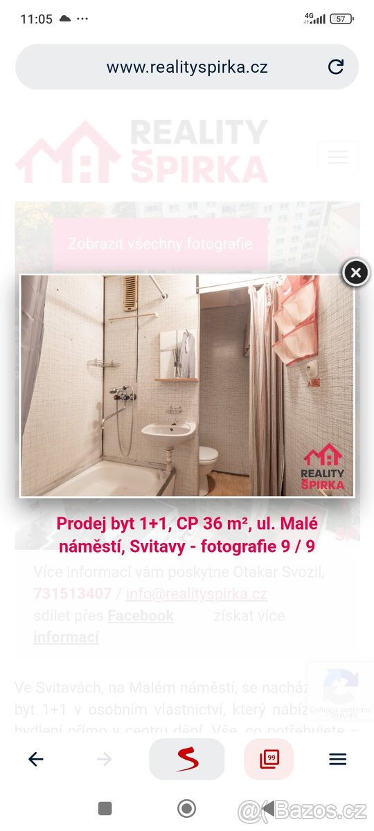 Pronájem bytu 1+1 - 7