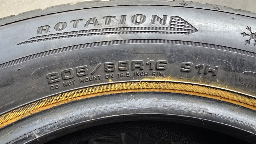 Zimní pneumatiky 205/55/16 Dunlop - 7