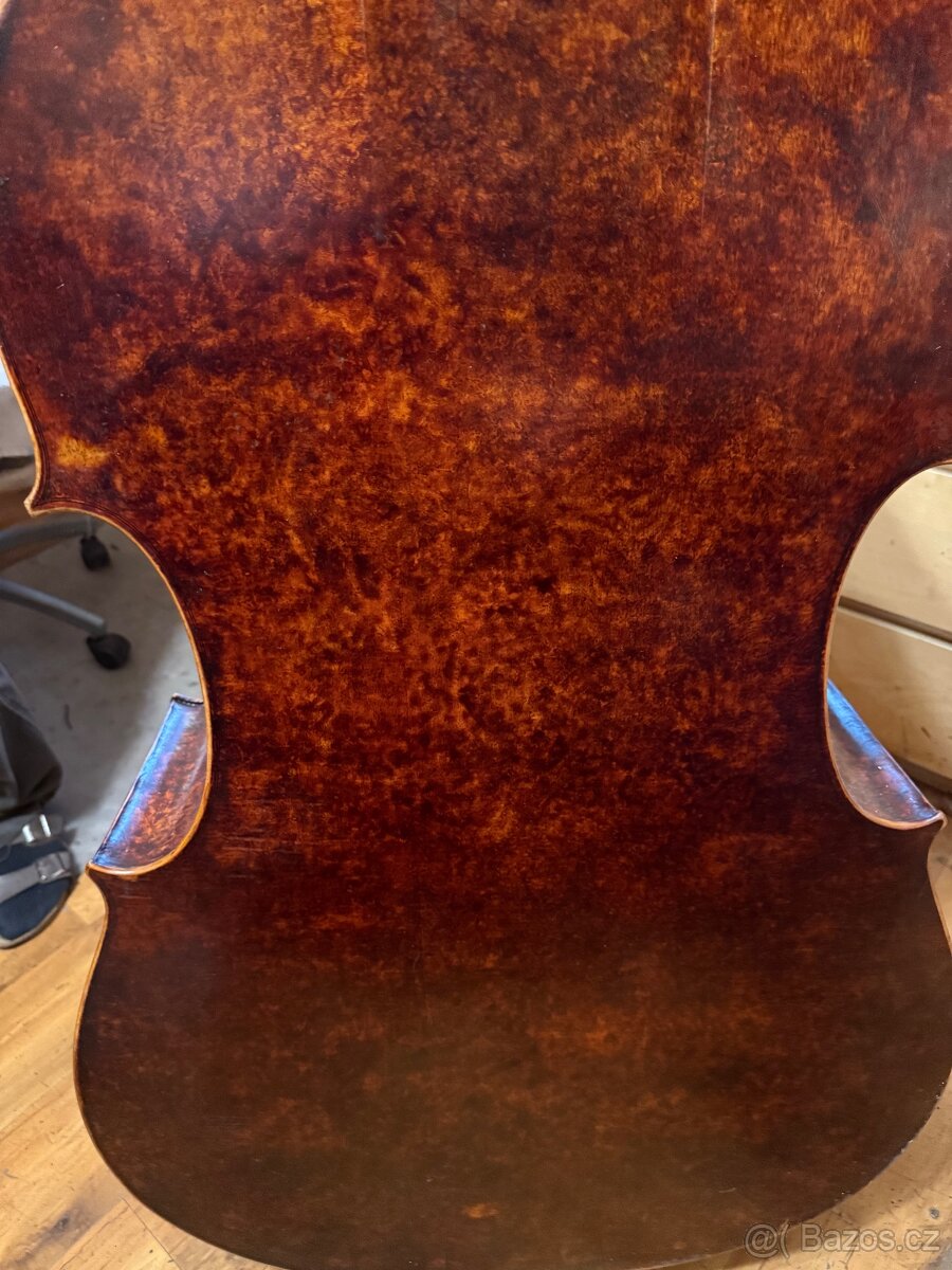 Dřevěný kontrabas 3/4 - 7