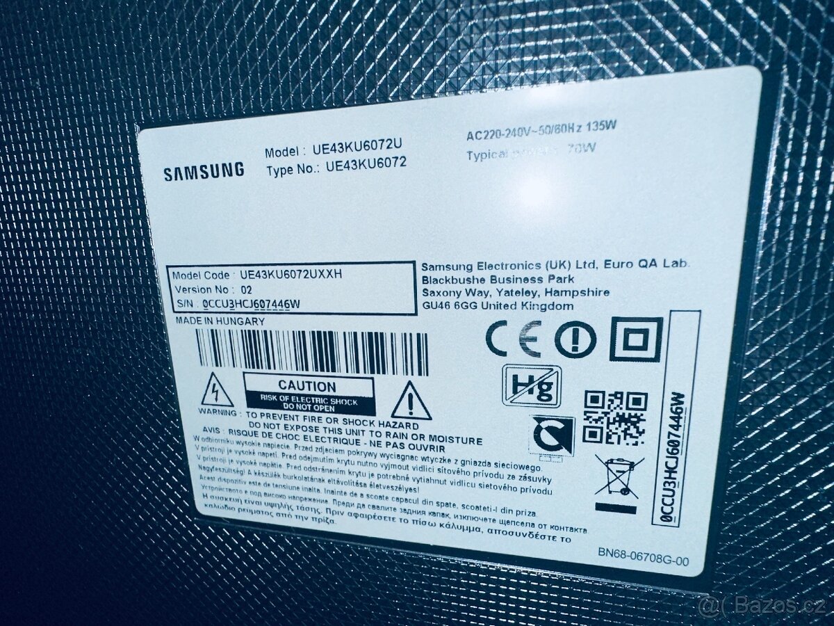 Samsung televize 43’’ (4K) TOP STAV - 7