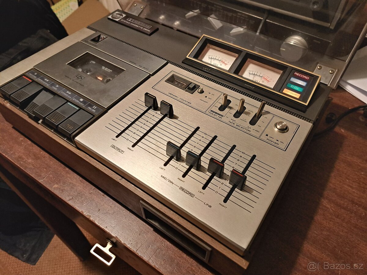 Tape deck Aiwa AD-1600 Krasavec s luxusním zvukem - 7