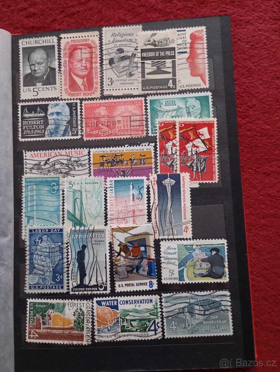Album známek USA - 7