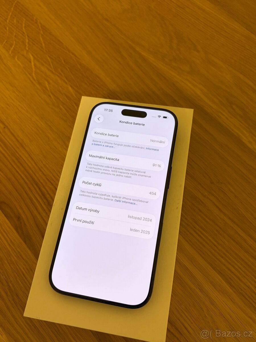 iPhone 16 Pro 128GB Black Titanium 91% - 7