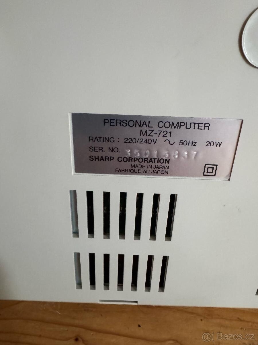 SHARP MZ-700 Personal computer - Historický PC - 7