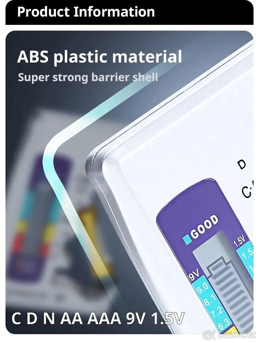 Digitální tester baterií - 7