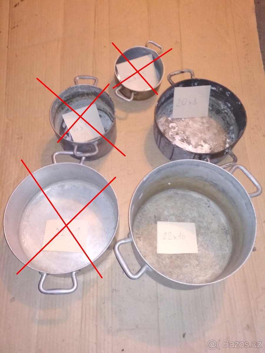 Hlinikové nádobí, tlakové hrnce, - 7