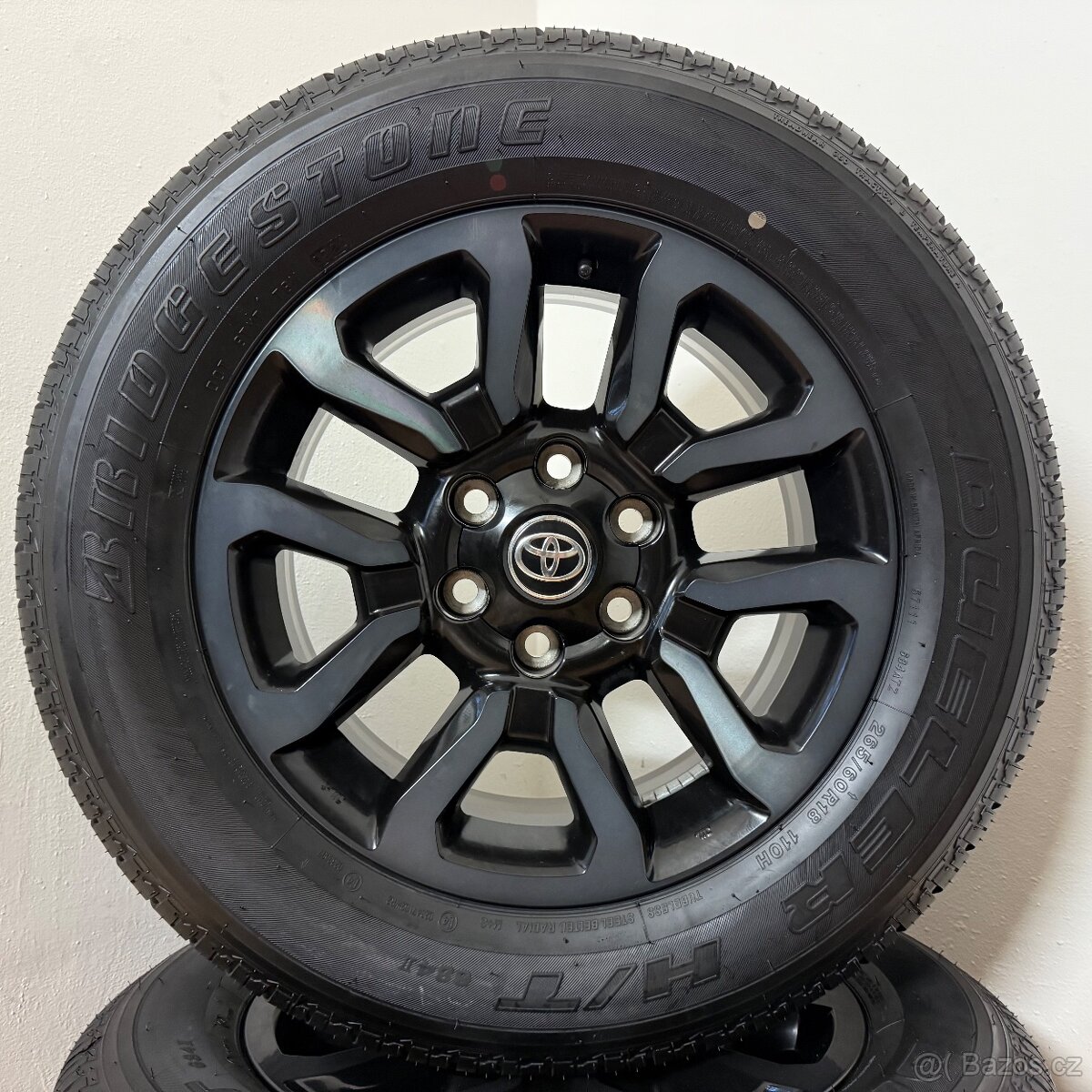 TOYOTA HILUX 6x139,7 R18 ET30+LETNÍ 265/60R18 9mm - 7