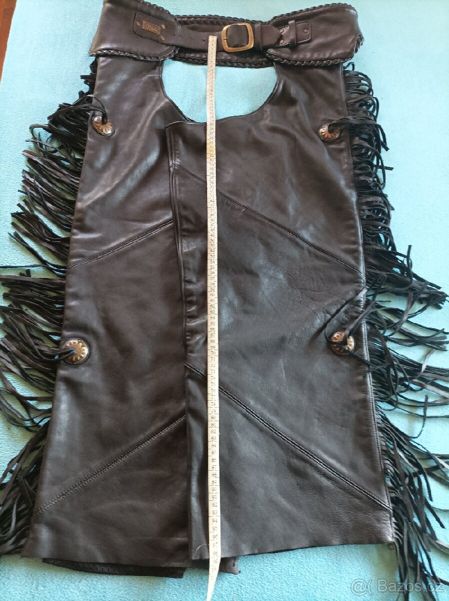 Kožené chapsy Harley Davidson Willie gee - 7