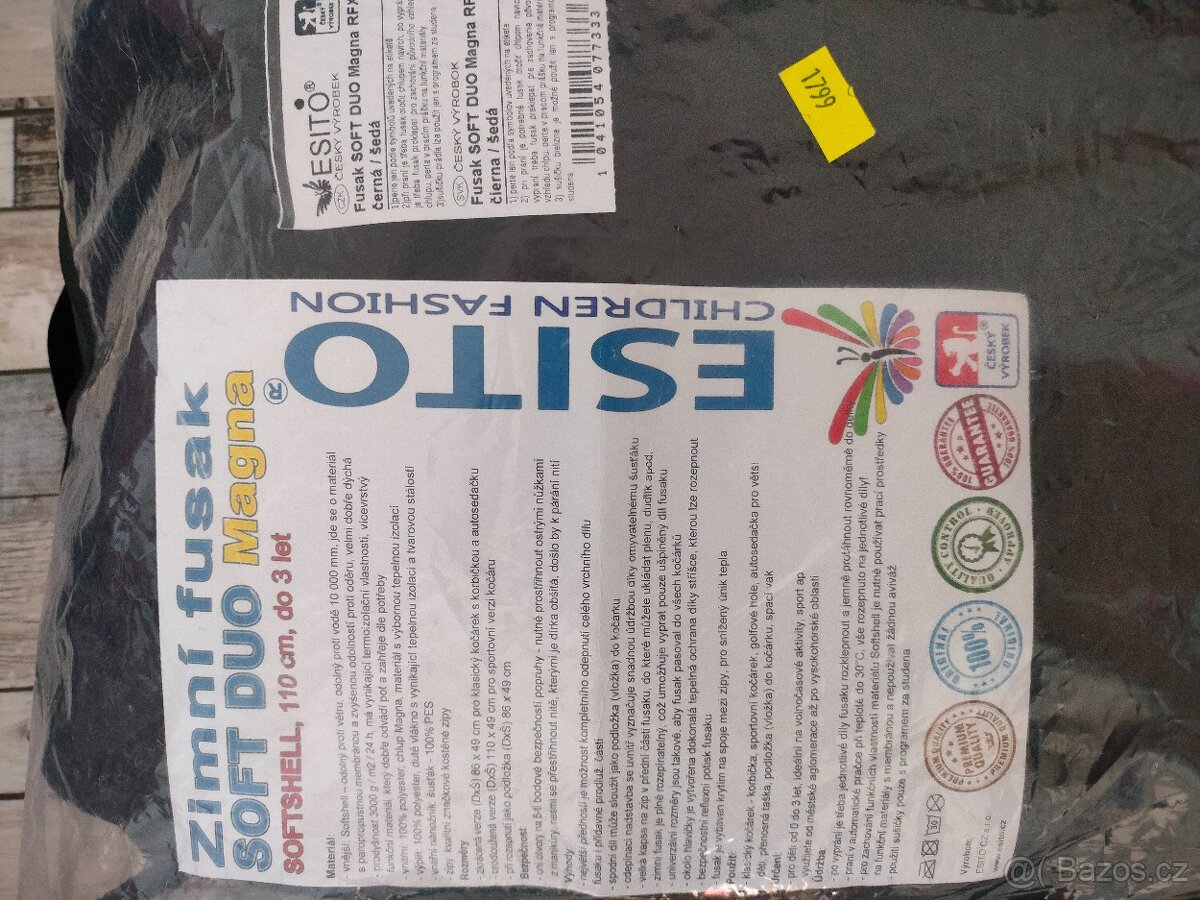 Zimní teplý fusak SOFT DUO ESITO - 7