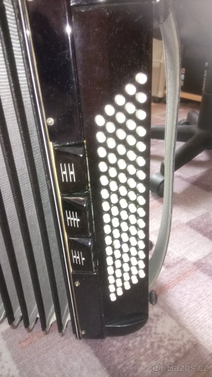 Harmonika akordeon Melodia II - Lignatone prodám - 7