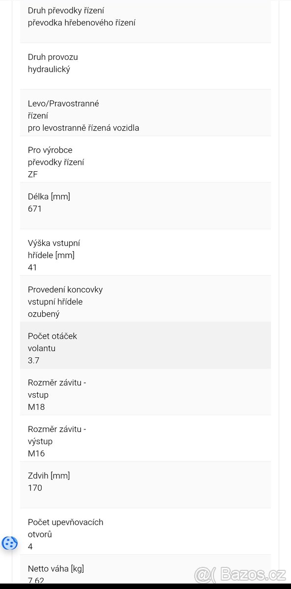 Řízení ELSTOCK - ELT 12-0587 TRANSPORTER T4 - 7