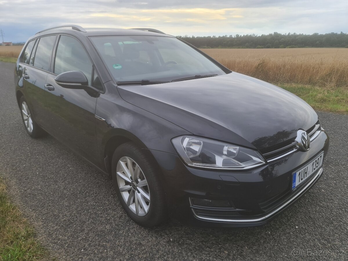 VW Golf 7 1.6TDI kombi, 77kW, 4/2016, servisní knížka - 7