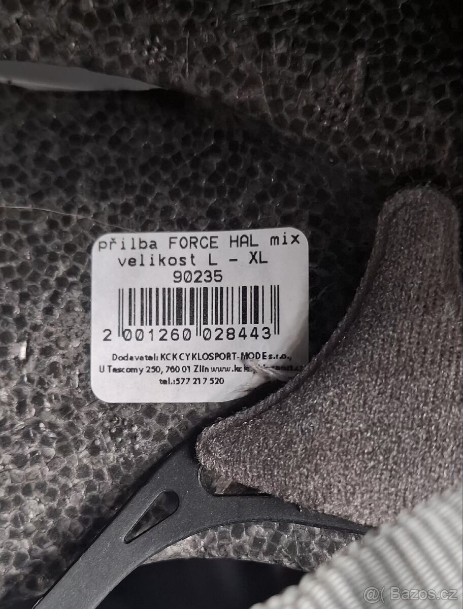 Cyklistická helma Force Hal - 7