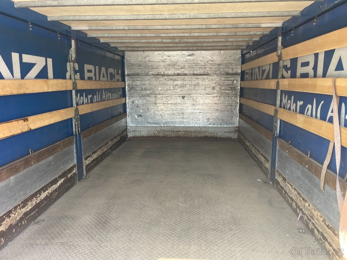 MAN TGL 12.210 plachta s hydraulickým čelem 4x2 - 7