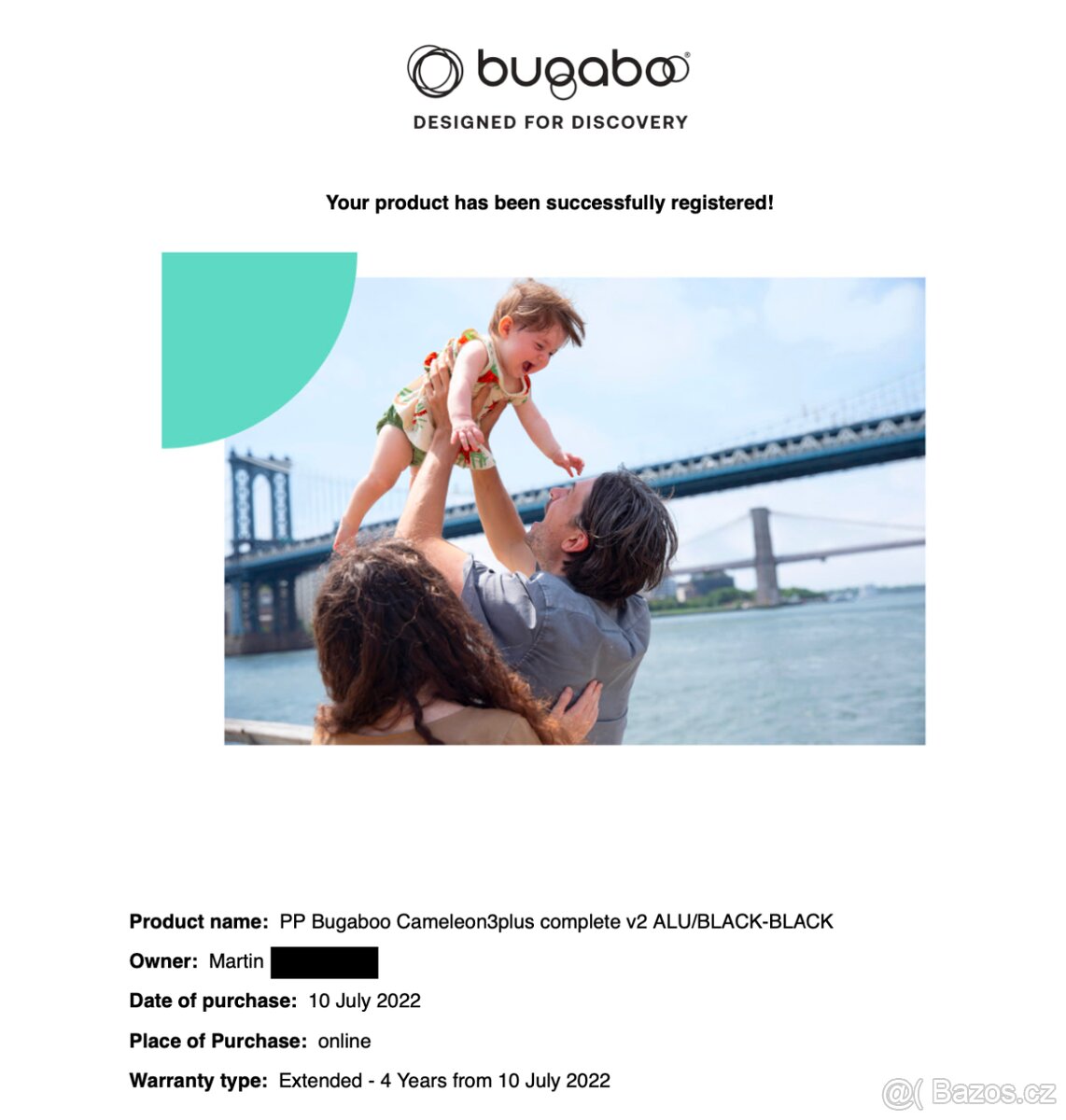 Bugaboo Cameleon3+, perfektní stav, v záruce do léta 2026 - 7