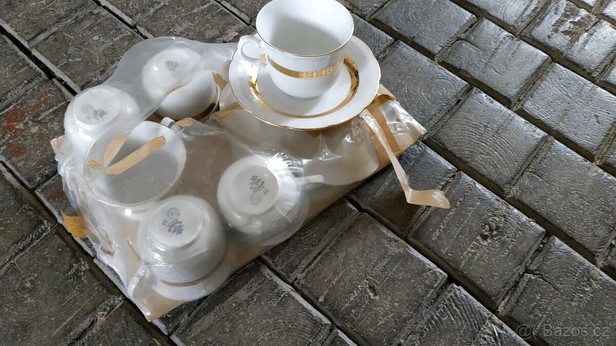 Starožitné talíře, sklenice, soupravy a speciality - 7