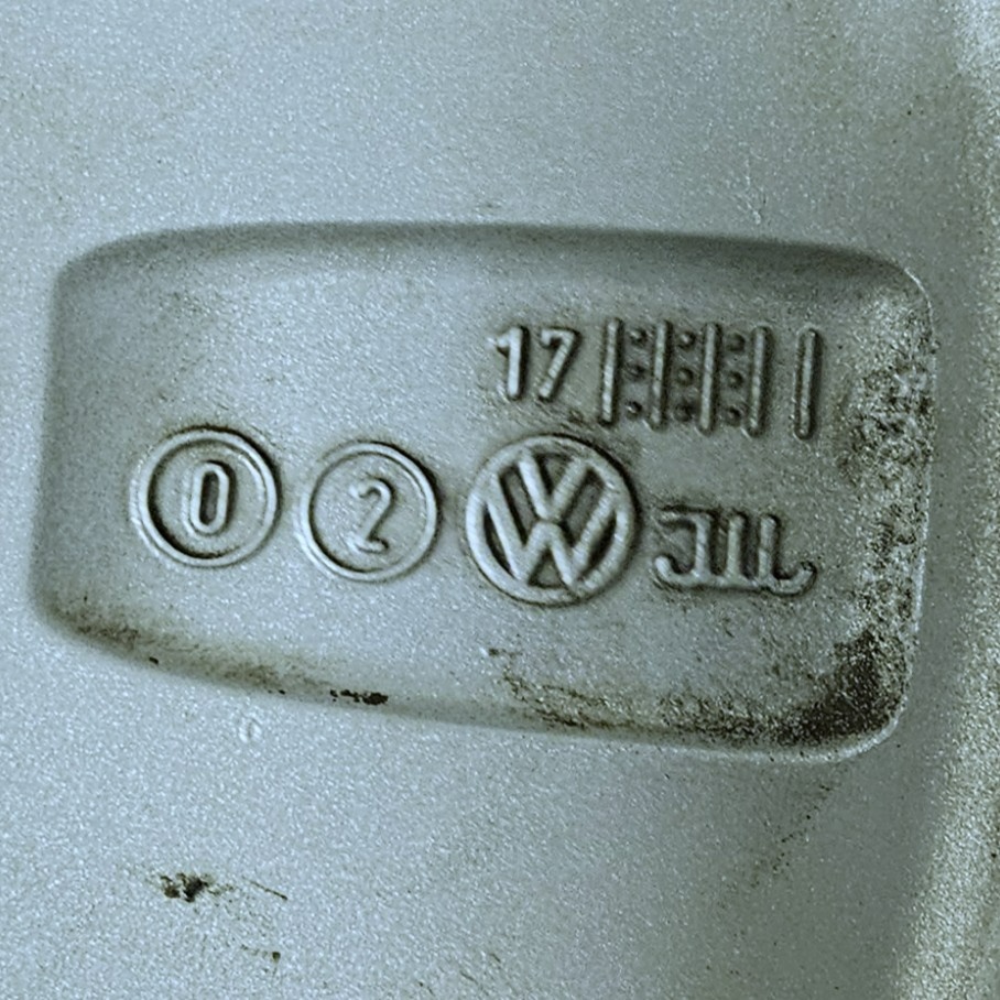 Originální ALU disky VW 6,5Jx17 ET38 A019A - 7