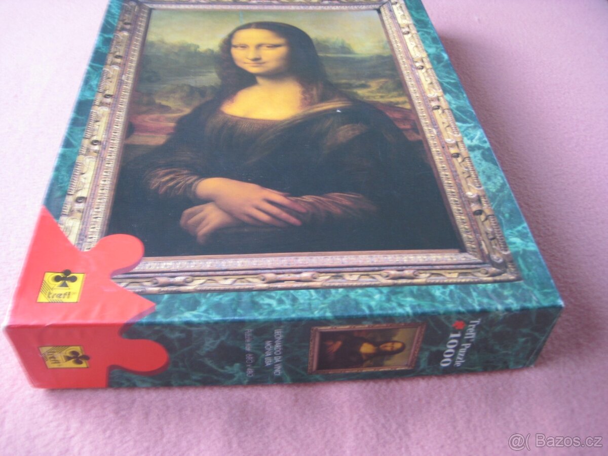 Puzzle Mona Liza, 1000 dílků - 7