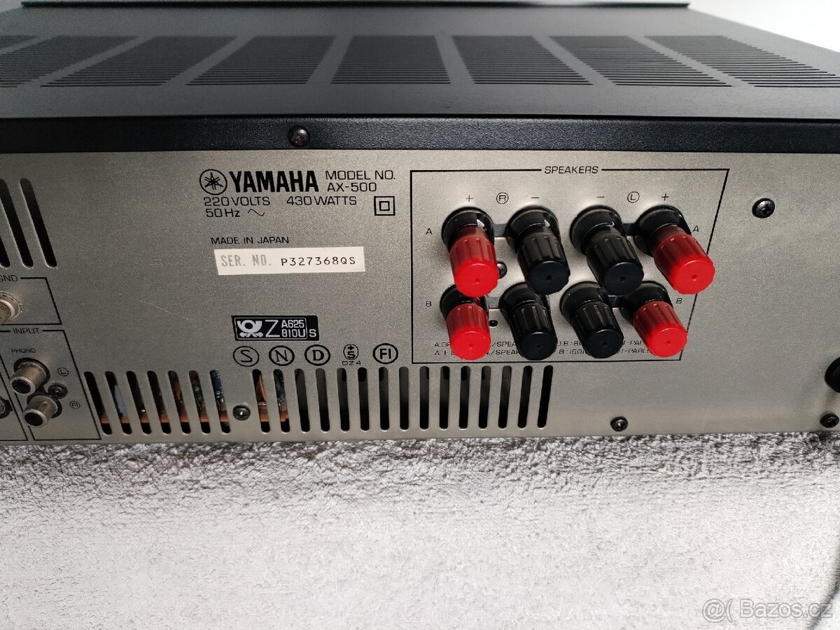 Yamaha AX-500 – stereo zesilovač - 7